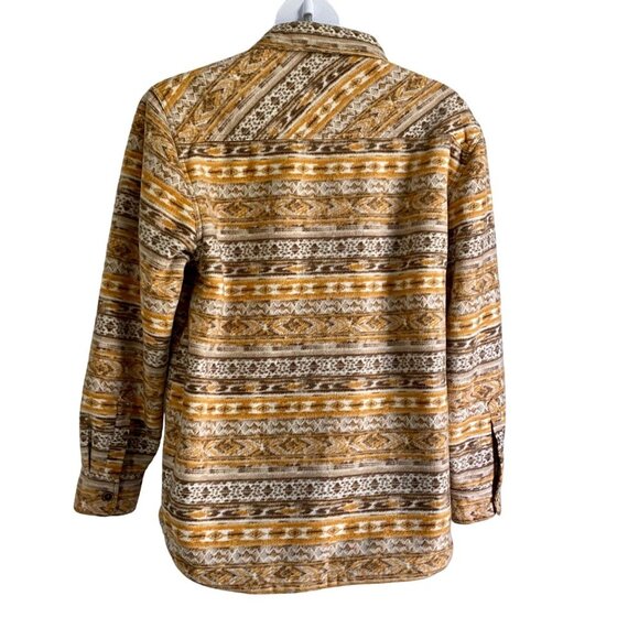 Rugged Earth Outfitters Flannel Fleece Lined Shirt Jacket Shacket Large NEW - Picture 7 of 14